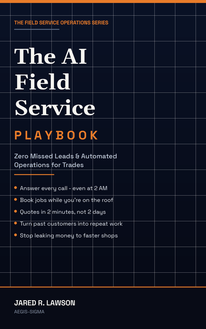 The AI Field Service Playbook cover